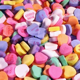 Valentine's candy hearts